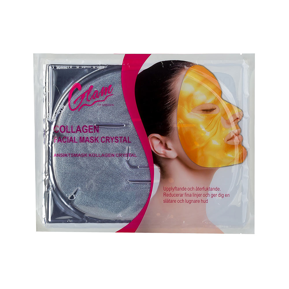 Маска для лица Mask crystal face Glam of sweden, 60г маска для лица mascarilla gold face glam of sweden 1 unidad