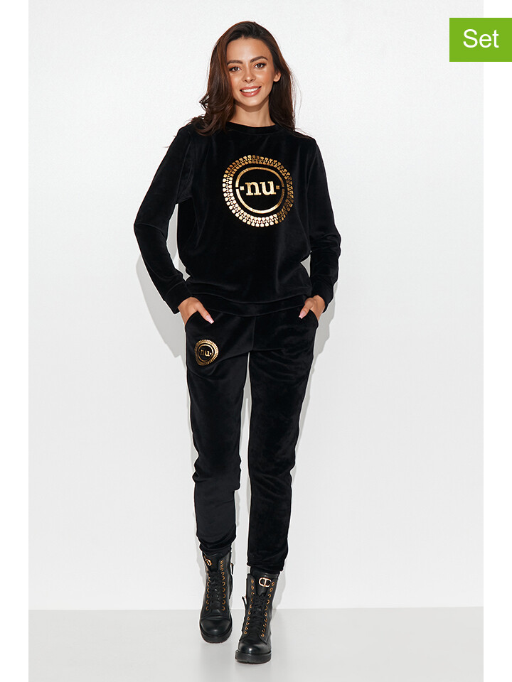 

Толстовка Nominou 2tlg. Outfit, черный