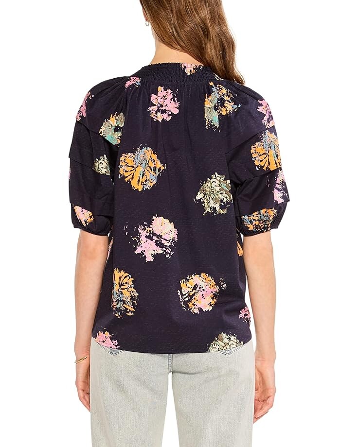 

Топ NIC+ZOE Bright Spot Top, цвет Indigo Multi
