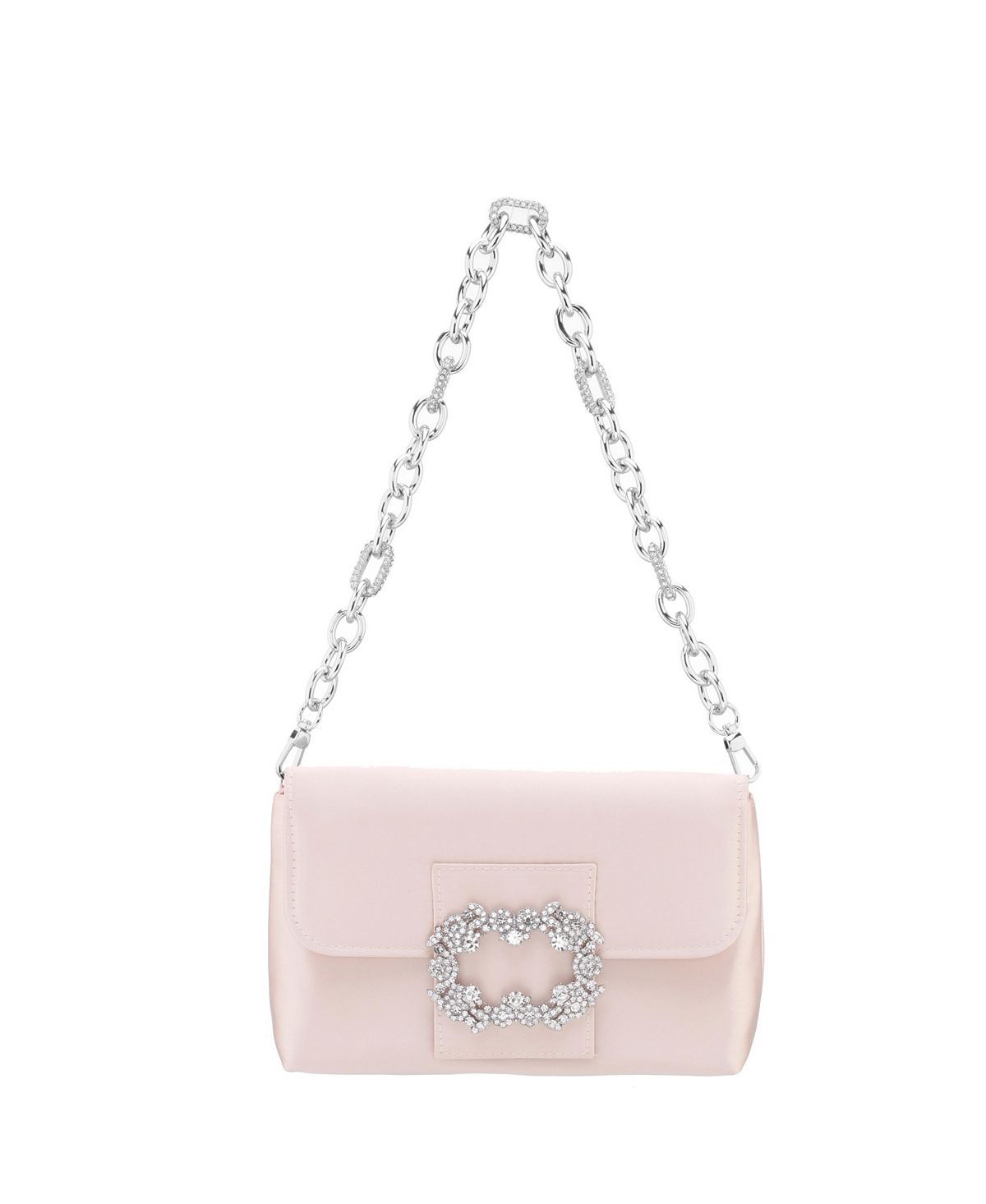 Женская сумка Baguette с пряжкой из кристаллов Nina 99 s special design pearl rose rosary 10 pieces