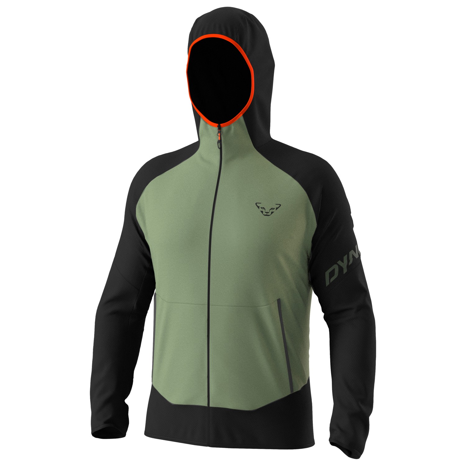 

Флисовая жилетка Dynafit Transalper Light Polartec Hoody, цвет Black Out Sage/5290