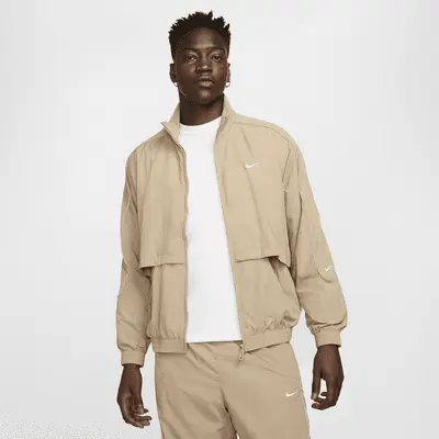 

Куртка Nike Sportswear Solo Swoosh, цвет Khaki/White