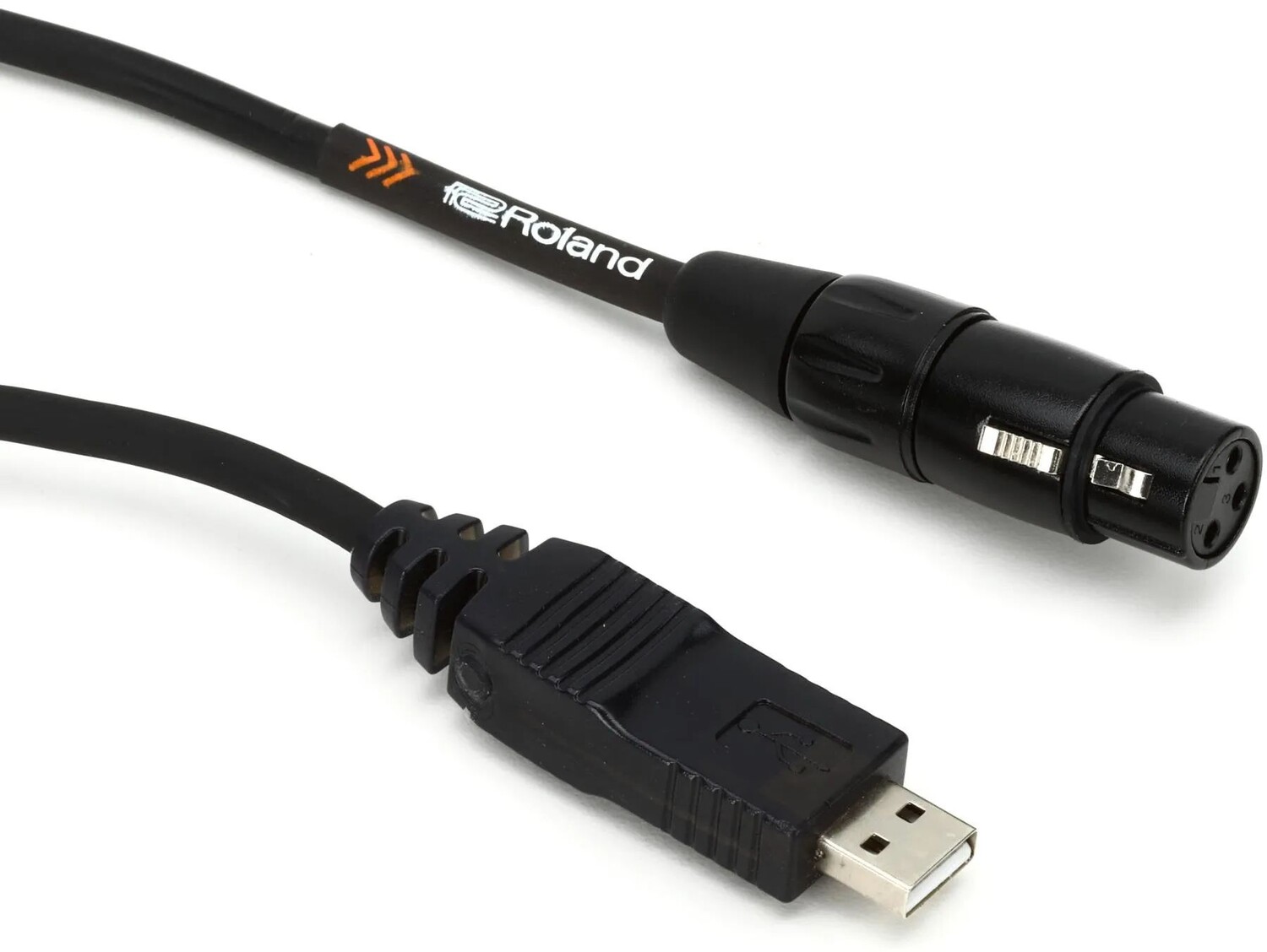 

Кабель Roland RCC-10-USXF Black Series XLR «мама» — USB — 10 футов