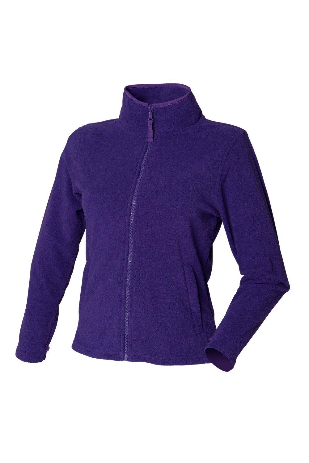 Куртка из микрофлиса, защищающая от катышков Henbury, фиолетовый
