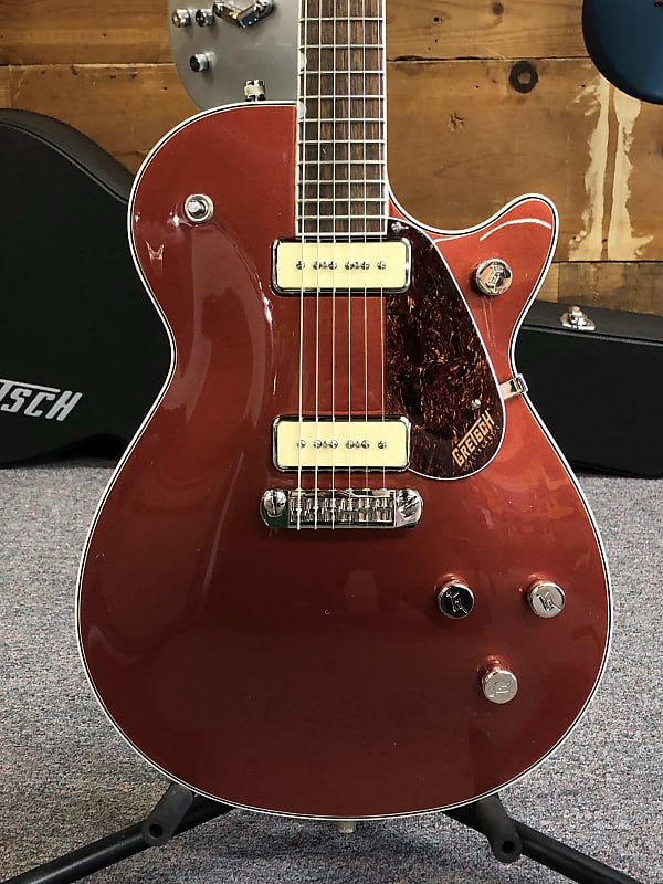 

Электрогитара Gretsch G5210-P90 Electromatic Jet FSR Two P90 Singlecut w/ Wraparound Tailpiece 2023 - Firestick Red