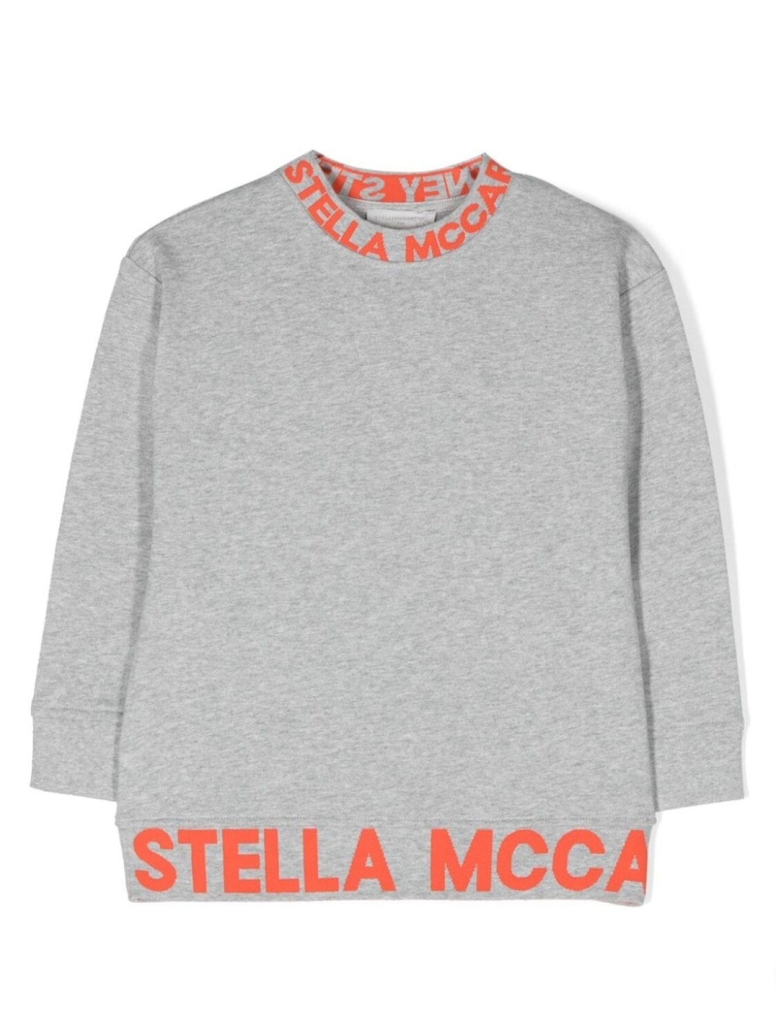 

Stella McCartney Kids толстовка с логотипом, серый