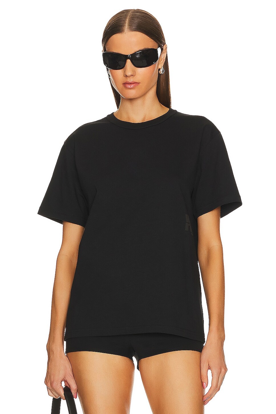 

Футболка Alexander Wang Essential Short Sleeve, черный