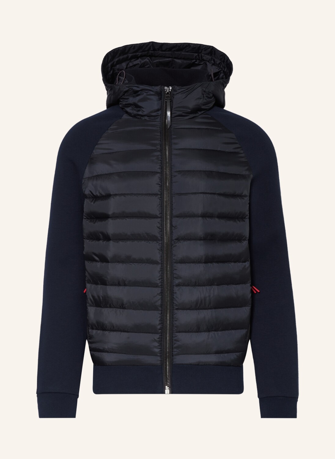 

Куртка Superdry im Materialmix, темно-синий