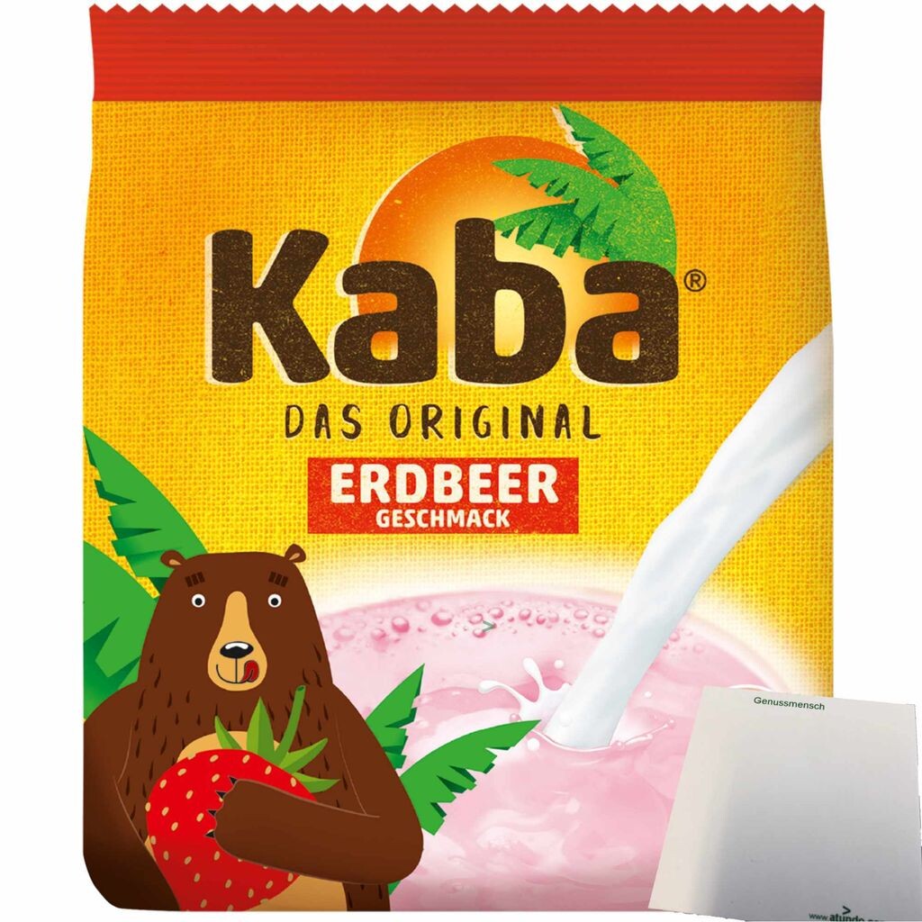 

Kaba The Original Клубничный напиток Порошок (пакетик 400г) + блок усы USY
