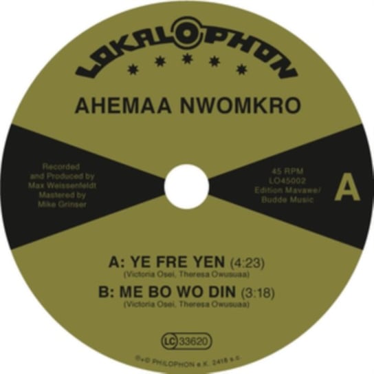 

Виниловая пластинка Nwomkro Ahemaa - Ye Fre Yen