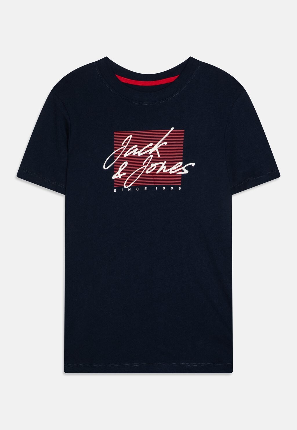 

Футболка с принтом JJZURI TEE CREW NECK Jack & Jones Junior, цвет navy blazer