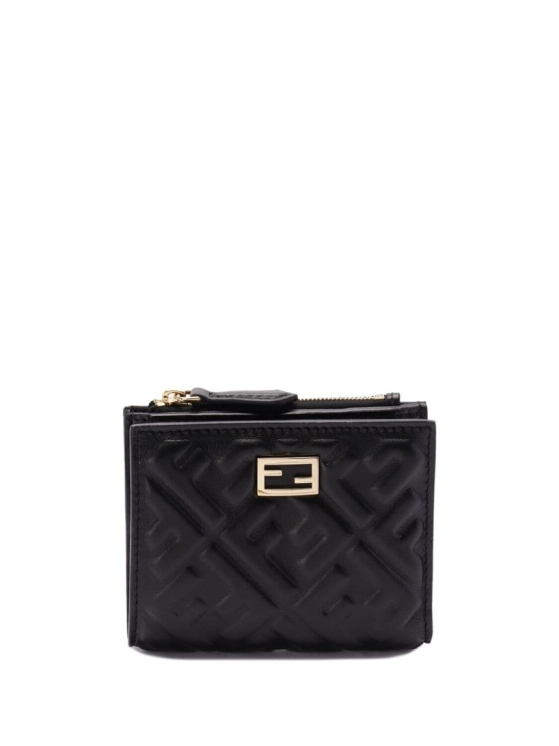 

FENDI маленький тонкий кошелек Baguette, черный