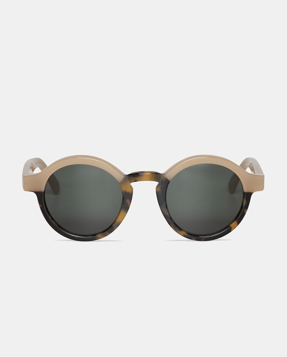 

Разноцветные круглые солнцезащитные очки из ацетата Mr. Boho, мультиколор