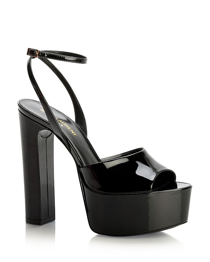 

Женские босоножки Jodie на высоком каблуке на платформе Saint Laurent