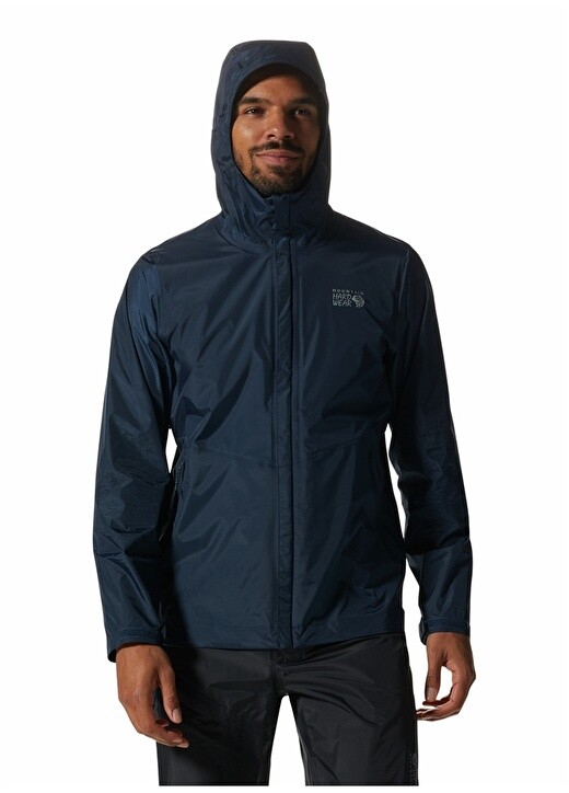 

Темно-синий мужской плащ Mountain Hardwear