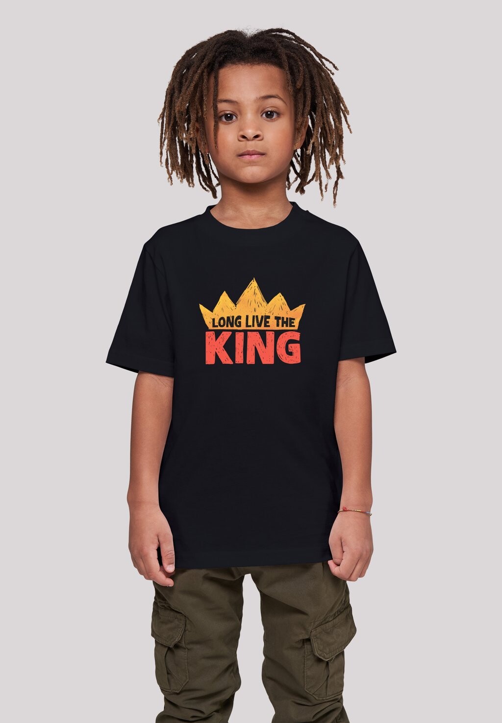 

Футболка с принтом Disney König Der Löwen Movie Live The King F4NT4STIC, черный