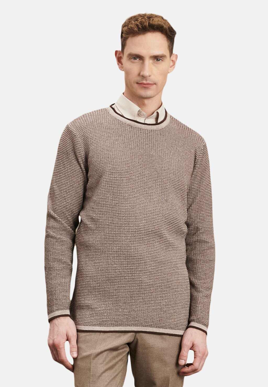 

Свитер Ac&Co / Altinyildiz Classics, коричневый
