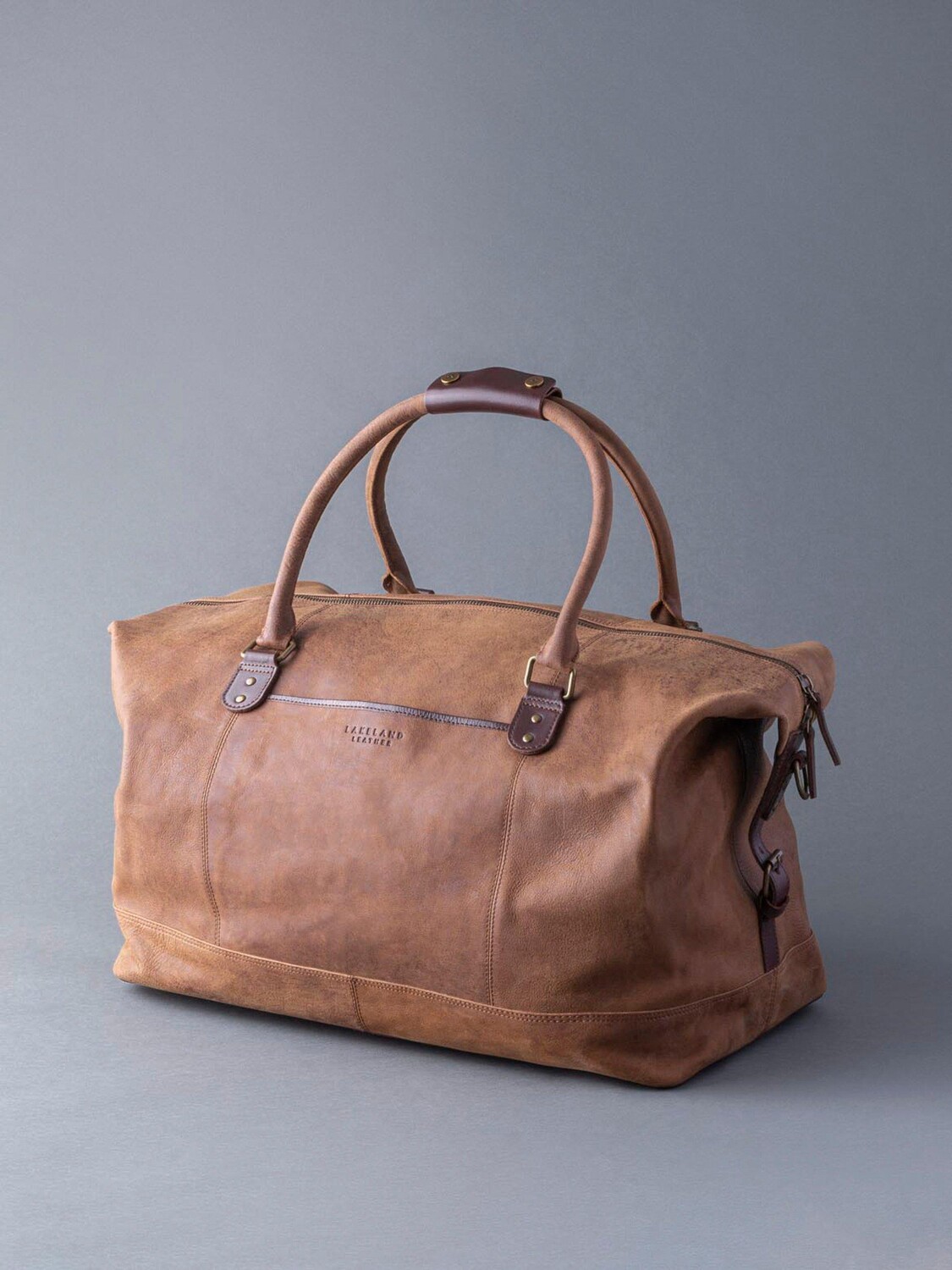 

Кожаная дорожная сумка Hawksdale Lakeland Leather, коричневый