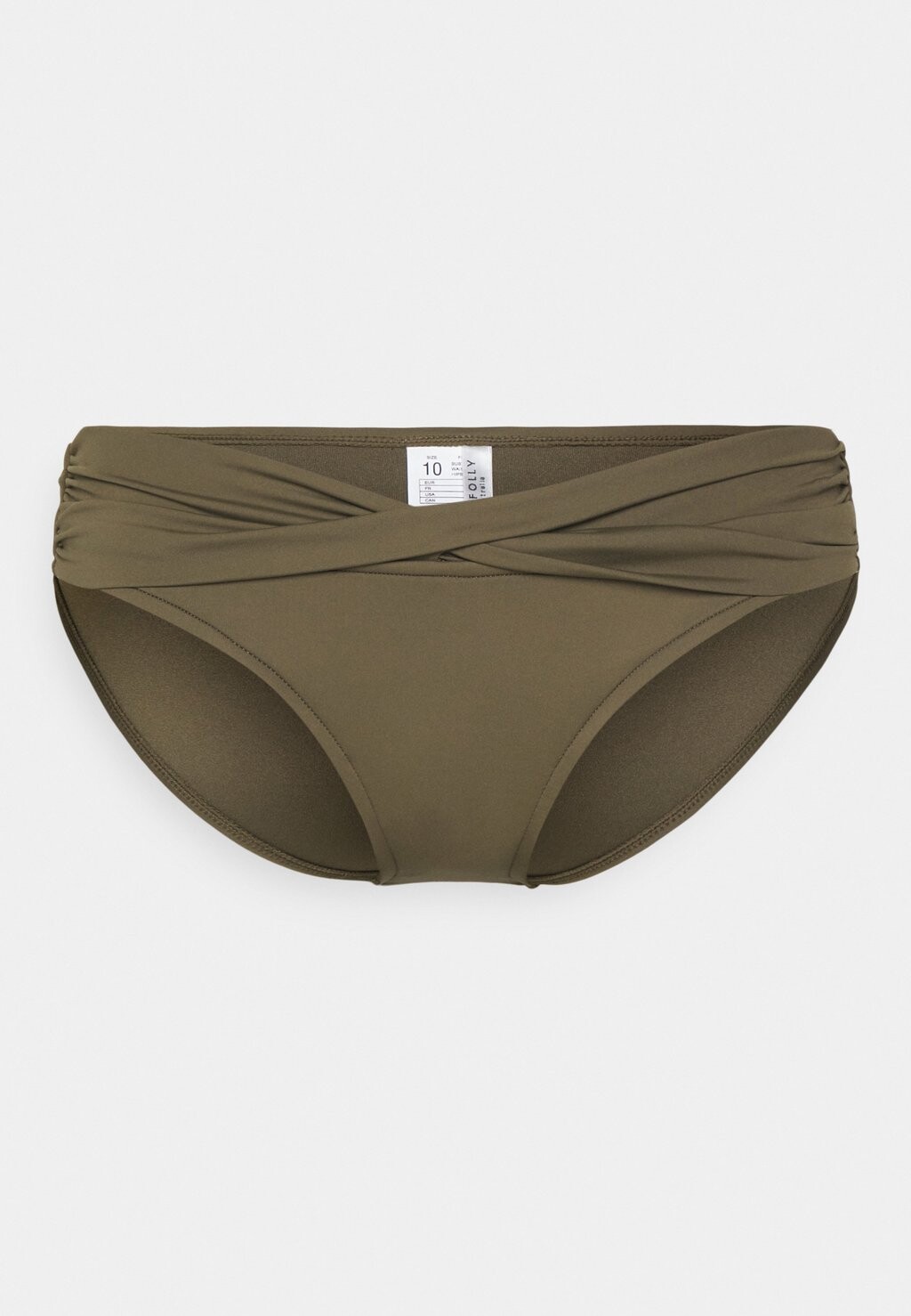

Низ бикини Seafolly, темно-оливковый, Зеленый