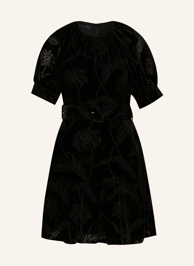 

Бархатное платье tilliiy Ted Baker, черный