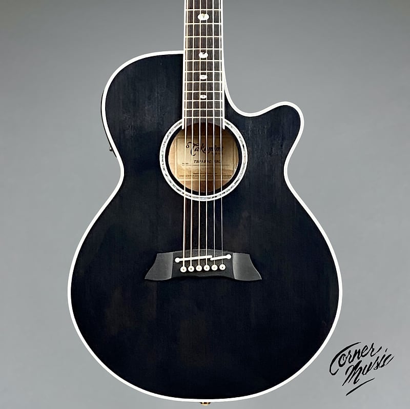 цена Акустическая гитара Takamine TSP158C SBL 2022 See-Thru Black