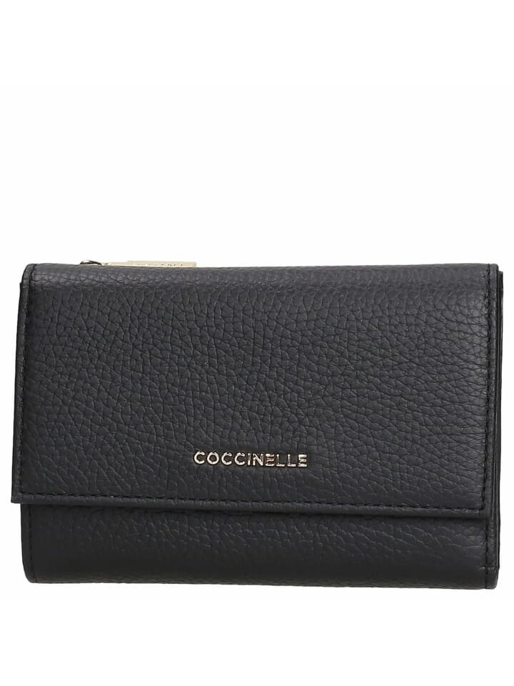 

Кошелек COCCINELLE Metallic Soft 12cc 14 cm, черный