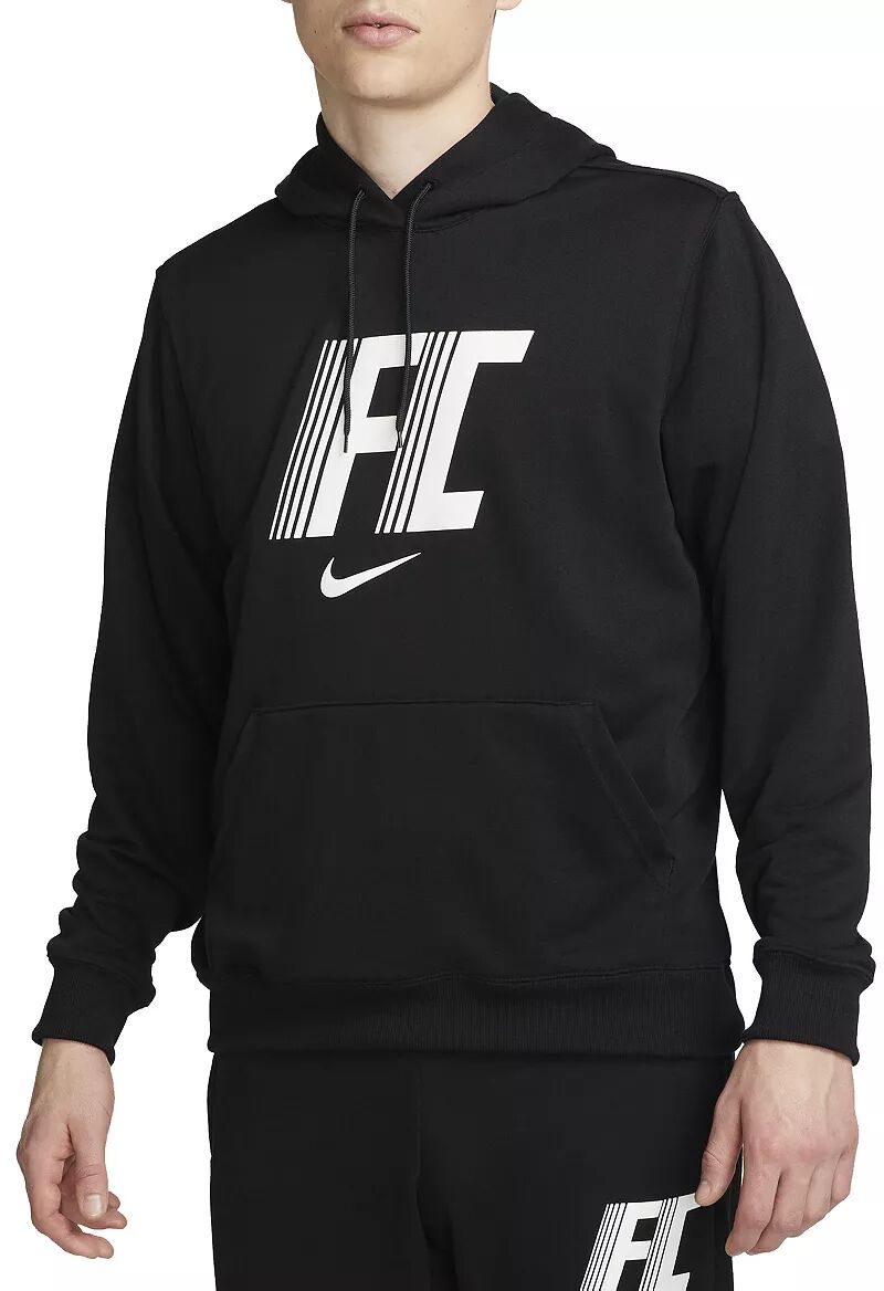 

Мужские кроссовки Nike Dri-FIT F.C. Флисовая футбольная толстовка, черный