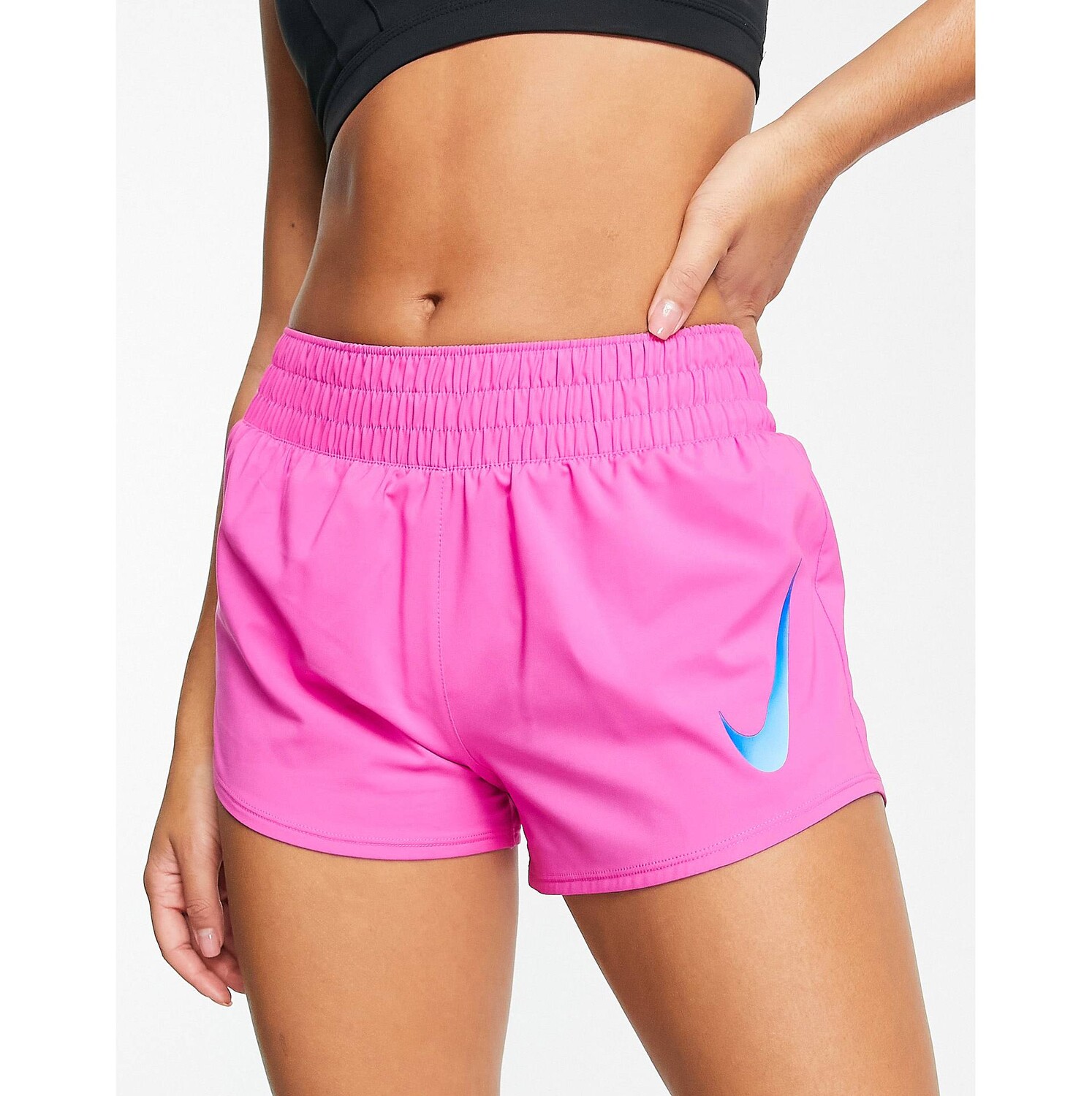 

Розовые шорты с логотипом Nike Running Swoosh