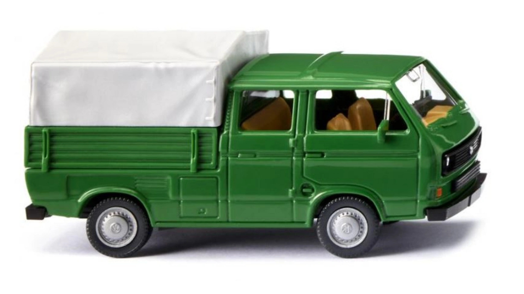 Wiking 1:87 VW T3 с двойной кабиной травянисто-зеленый