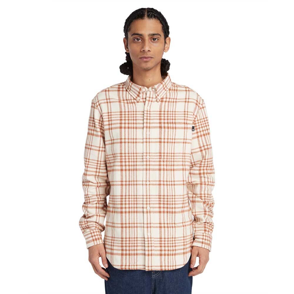 

Рубашка с длинным рукавом Timberland Heavy Flannel Check, розовый