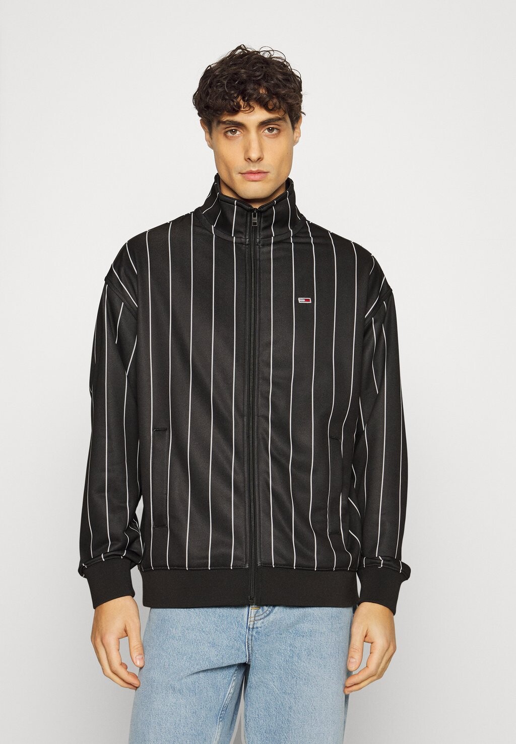 

Толстовка на молнии Tommy Jeans, черный