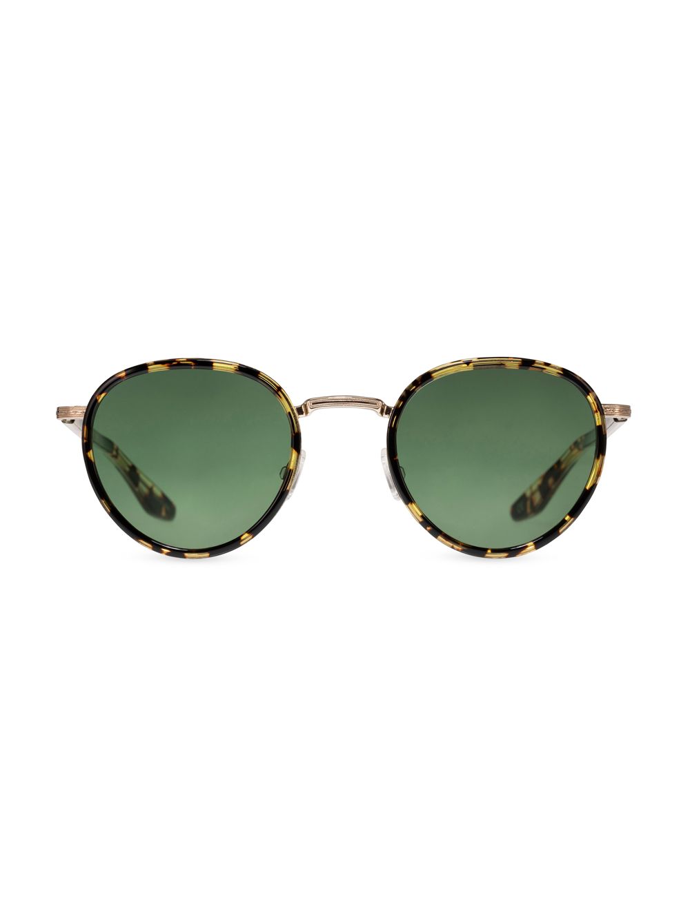 Круглые солнцезащитные очки Echelon 48 мм Barton Perreira, зеленый солнцезащитные очки barton perreira x teddy vonranson 55mm barton perreira