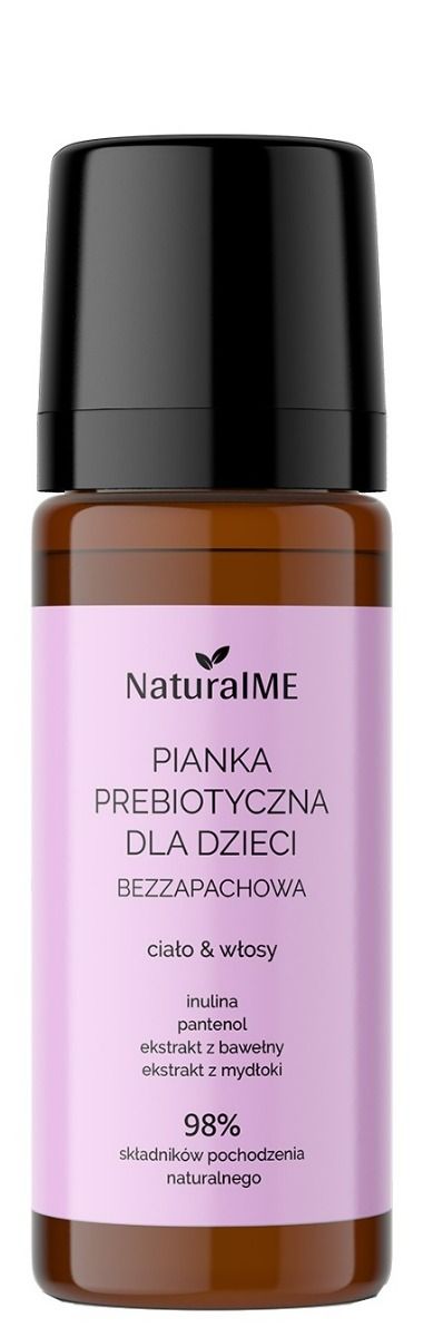 

NaturalME Prebiotyki пена для мытья тела и волос детская, 170 ml