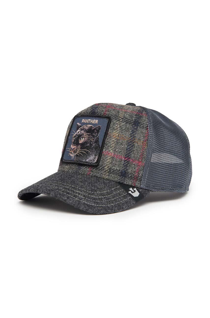 

Бейсбольная кепка Goorin Bros Moon Panther, серый