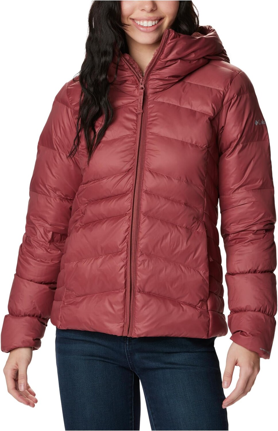

Пуховик с капюшоном Autumn Park Columbia, цвет Beetroot