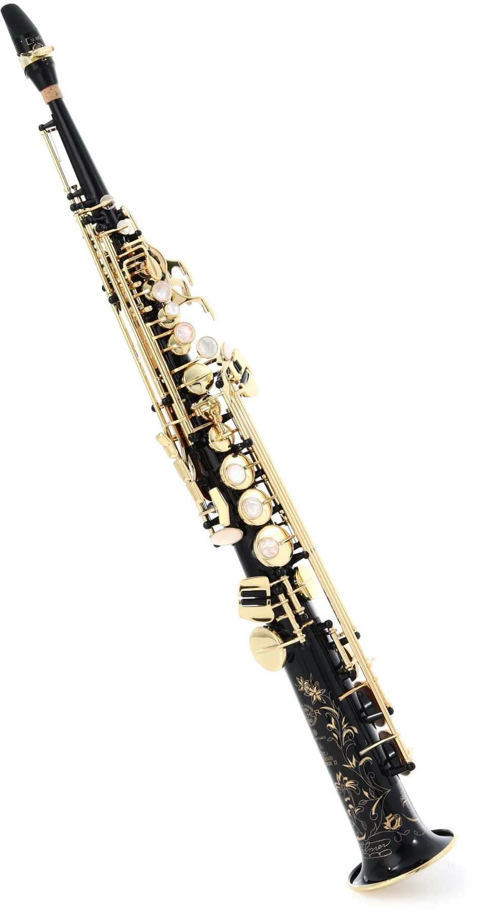 

Selmer Paris 51 Series II Jubilee Edition Профессиональный саксофон-сопрано - черный лак