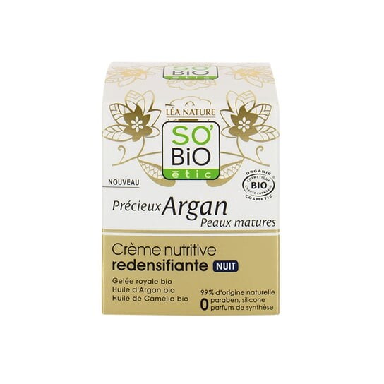 

Ночной крем для густоты и питания 50 мл PRÉCIEUX ARGAN So'bio Etic, So Bio etic