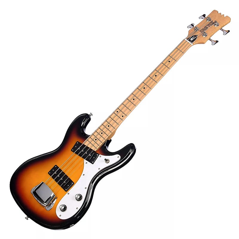 Басс гитара Eastwood UNIVOX Basswood Body Bolt On Maple Neck 4-String Electric Bass Guitar