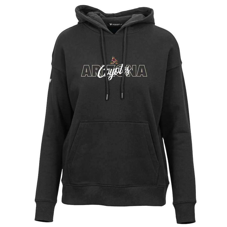 

Пуловер с капюшоном Levelwear Arizona Coyotes, черный