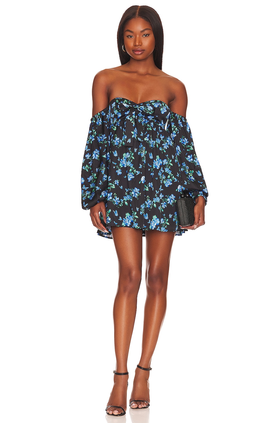 Платье мини MAJORELLE Stellina, цвет Blue Butterfly цена и фото