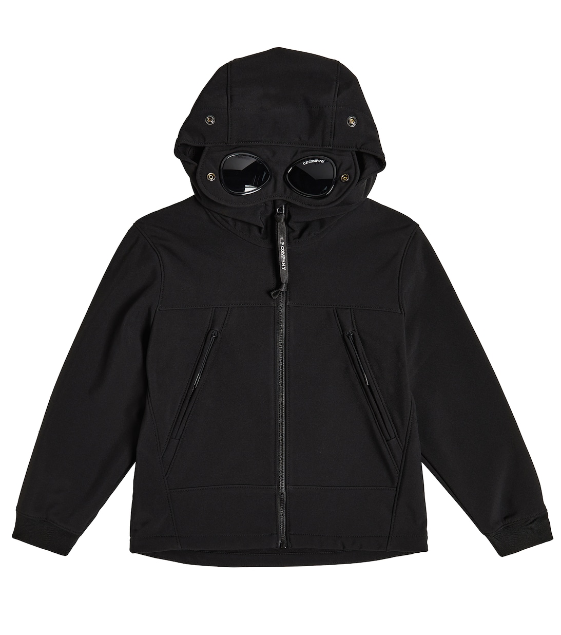 Куртка CP Shell-R Goggle C.P. COMPANY KIDS, черный куртка chrome r goggle c p company kids зеленый