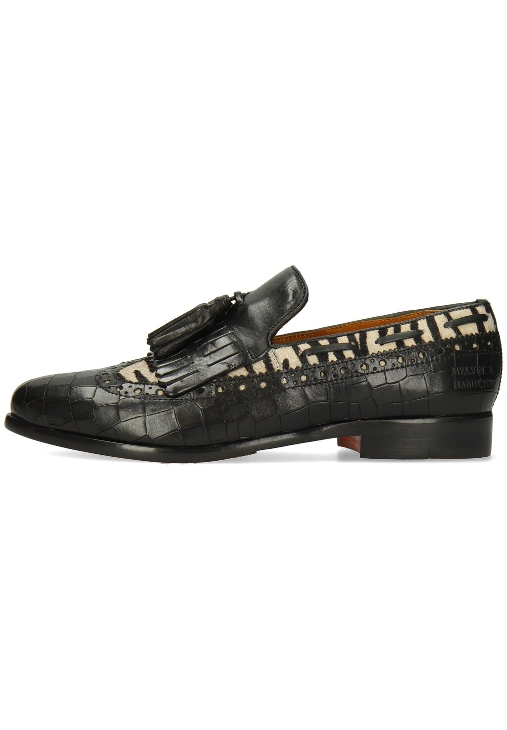 

Слипоны Selina 3 Crock Black Hairon Young Melvin & Hamilton, цвет noir