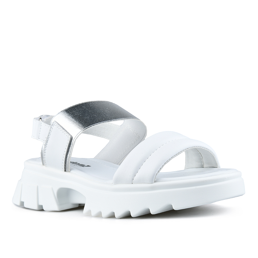 Женские белые повседневные сандалии на платформе Tendenz цена и фото