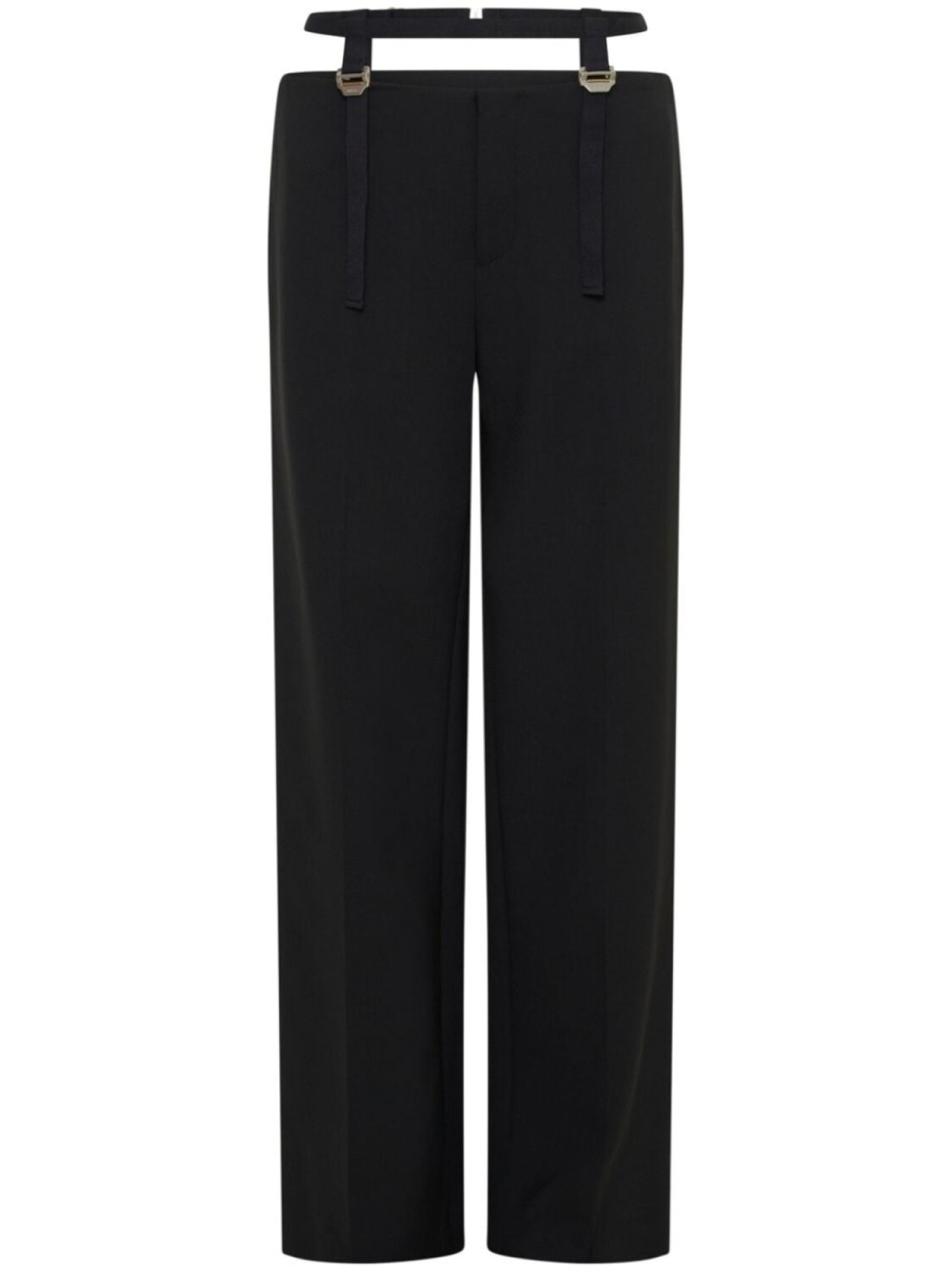 

Dion Lee брюки с пряжками, черный