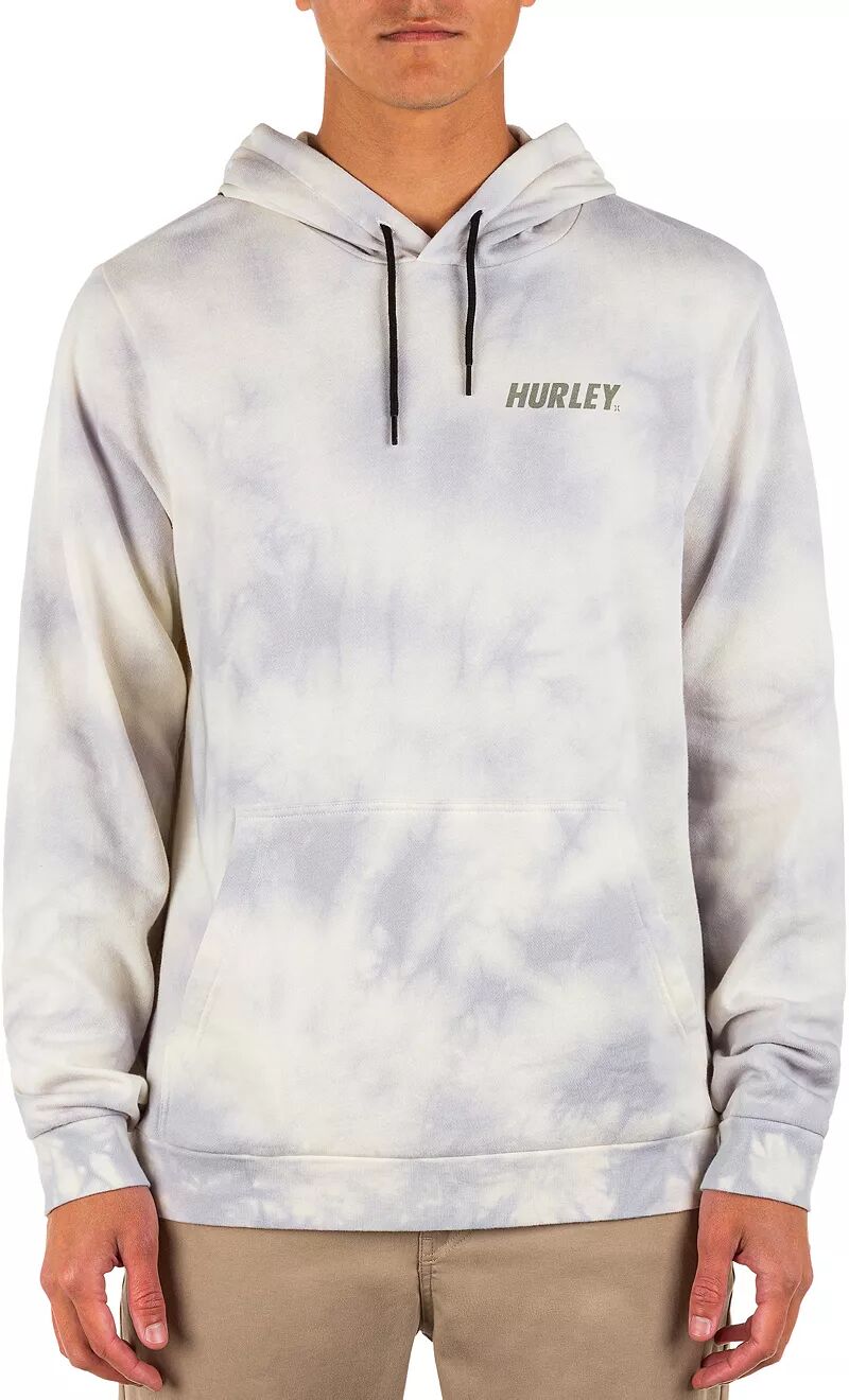 Hurley Мужской летний пуловер с капюшоном Hurley Fast Lane Tie Dye