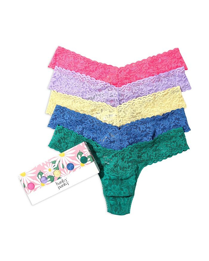 

Фирменные трусики-танга с низкой посадкой, набор из 5 шт. Hanky Panky