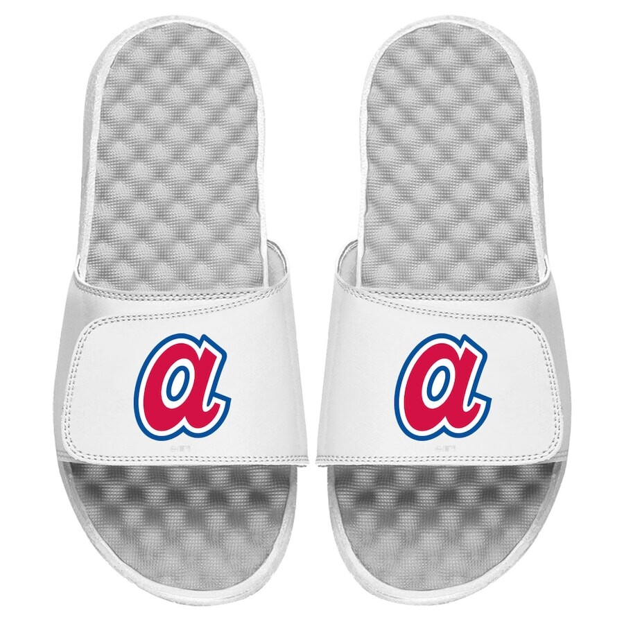 

Шлепанцы ISlide Atlanta Braves, белый