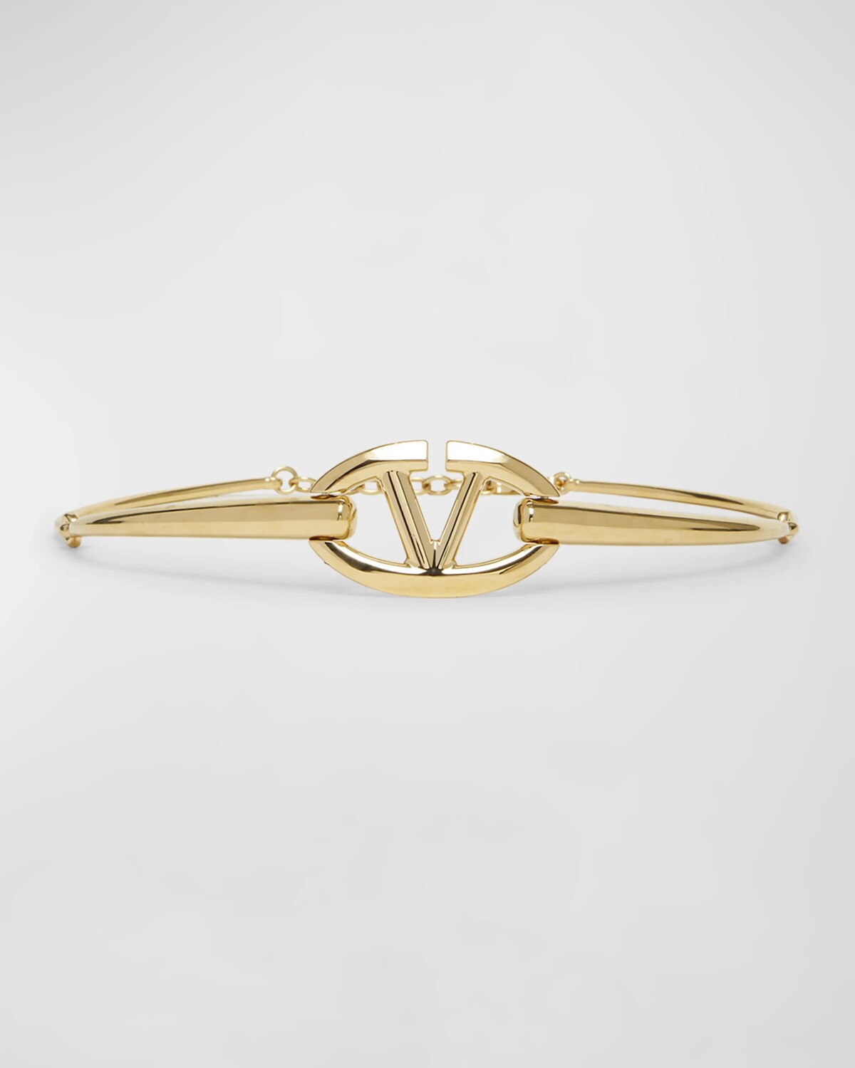 

Ремень-цепочка с логотипом V и логотипом Moon Valentino, цвет Oro