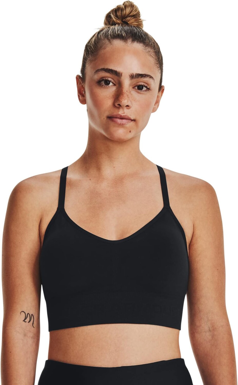 

Бюстгальтер Under Armour Train Seamless Low Impact Bra, цвет Black/Black