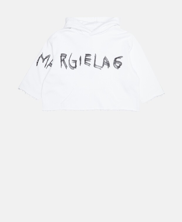 

Худи с капюшоном MM6 Maison Margiela, белый